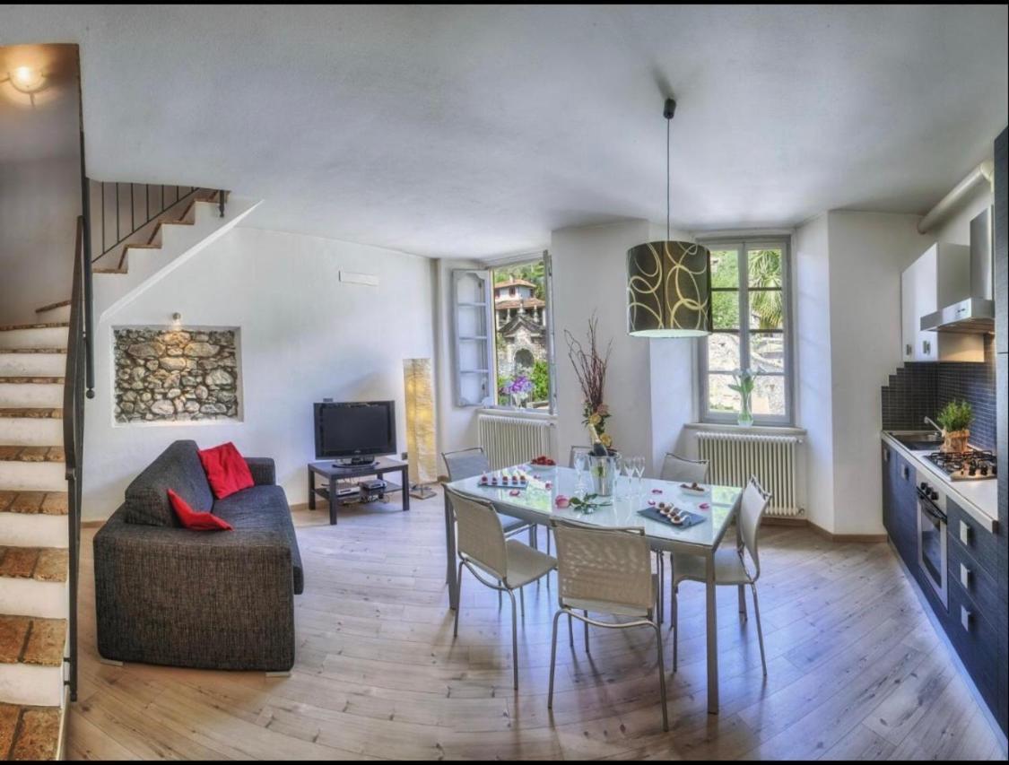 Villa Vinicia, Pool, Jacuzzi, Airco Domaso Luaran gambar